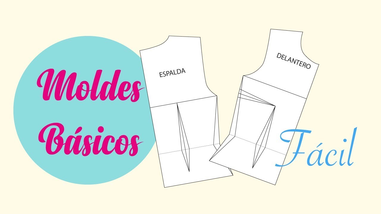 Patrones Básicos para obtener cualquier prenda - Blusa, vestido, Blazer