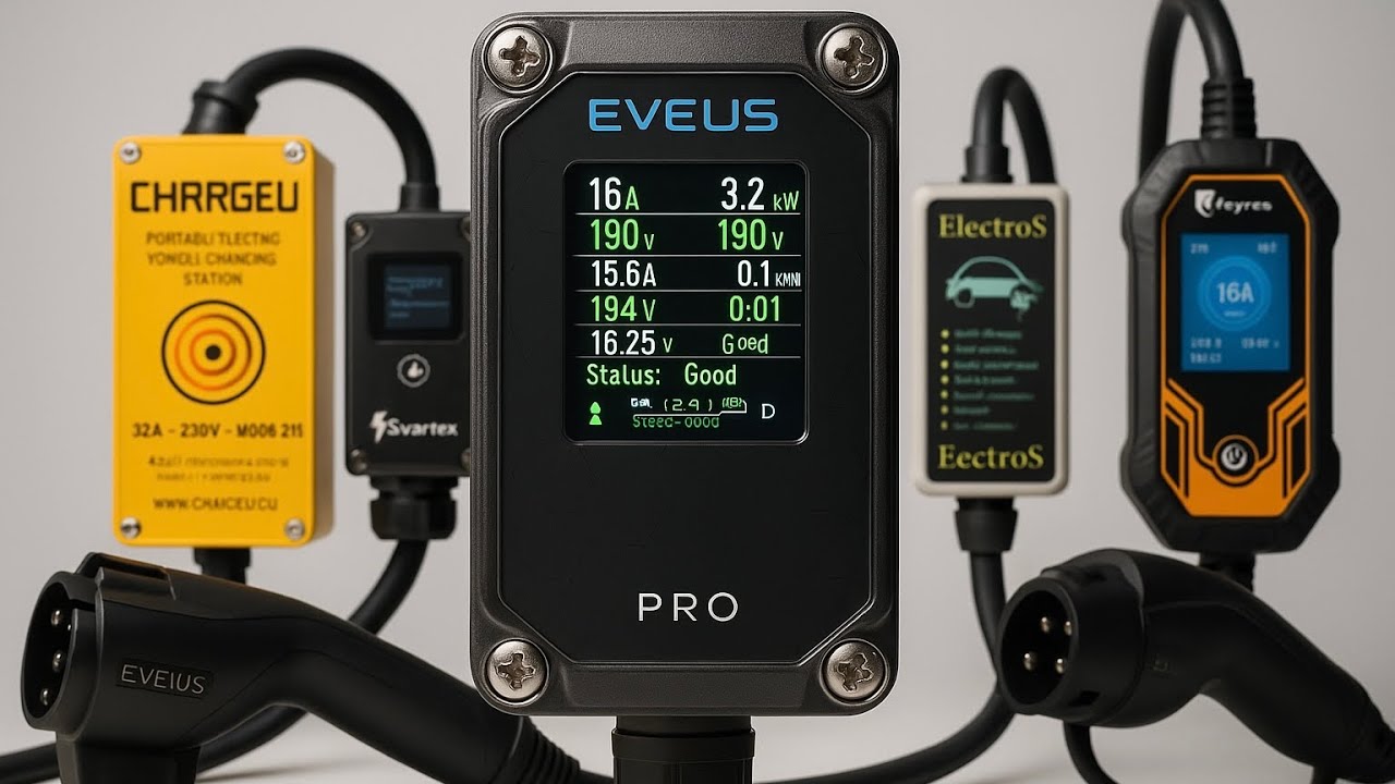 Який зарядний пристрій вибрати для електроавтомобіля? Eveus, Svartex, ChargeU, ElectroS, Feyree?