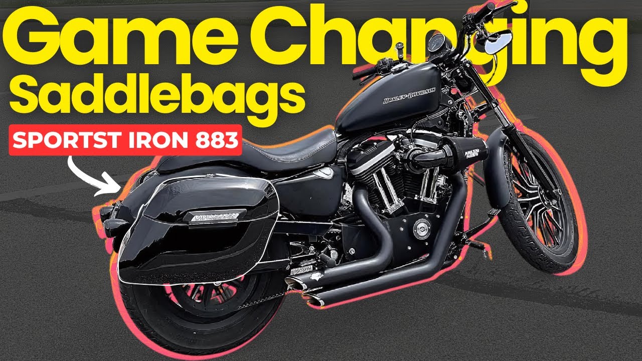 Кофры Harley Davidson Sportster Iron 883, которые меняют правила игры, и вот почему!
