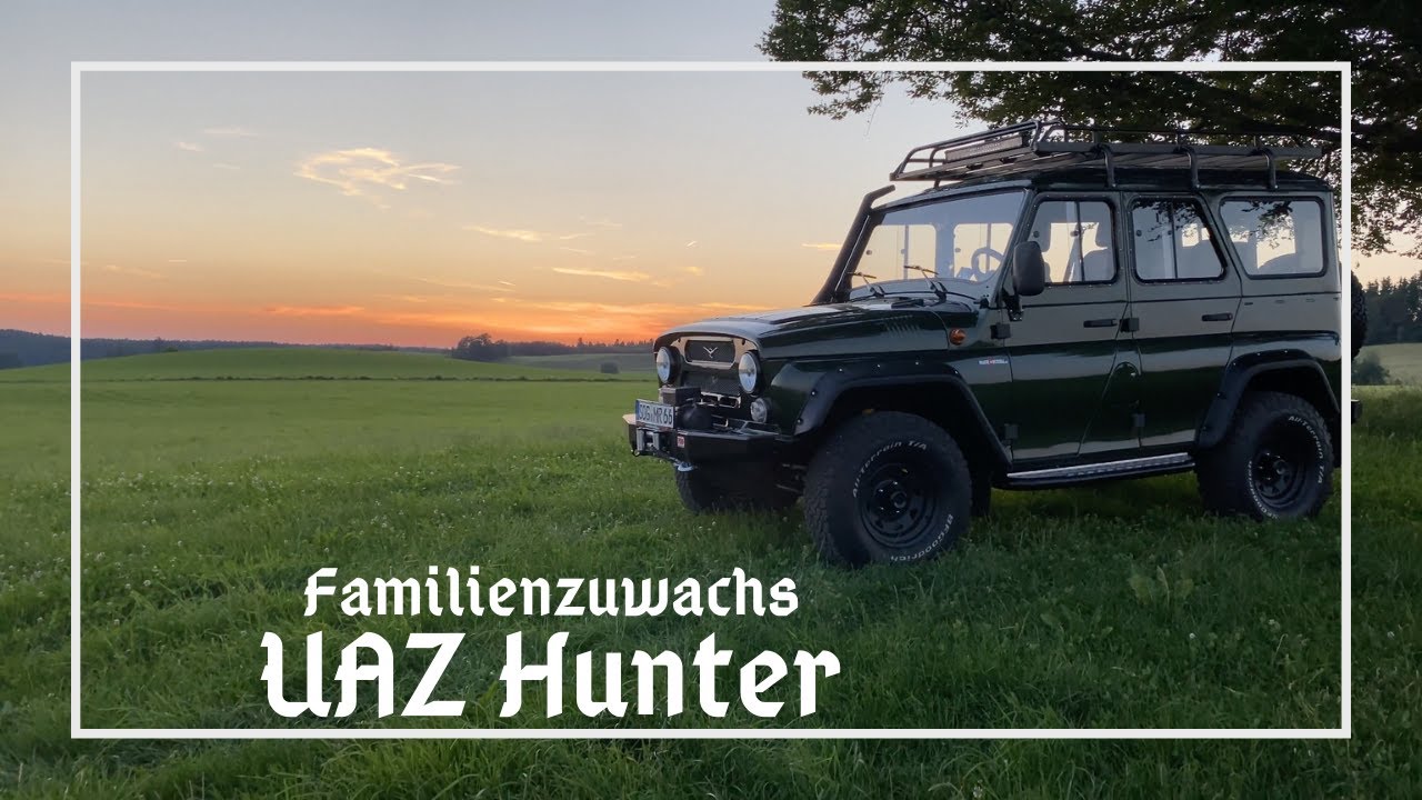 UAZ Hunter / Familienzuwachs bei den 4x4 buddies