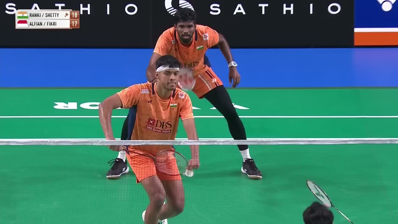 Rankireddy /Shetty lose Alfian /Fikri  Australian open 21-19 ,21-15