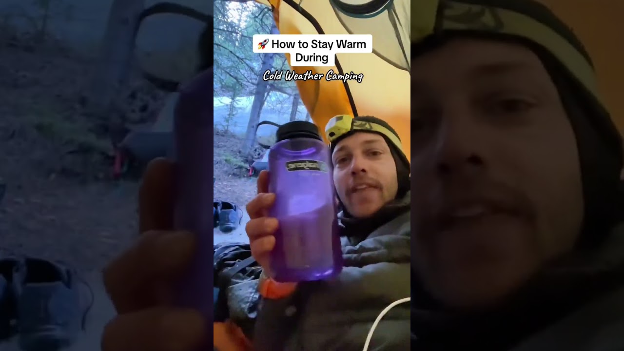 ЕДИНСТВЕННОЕ, что вам нужно, чтобы согреться во время холодного похода #backpacking