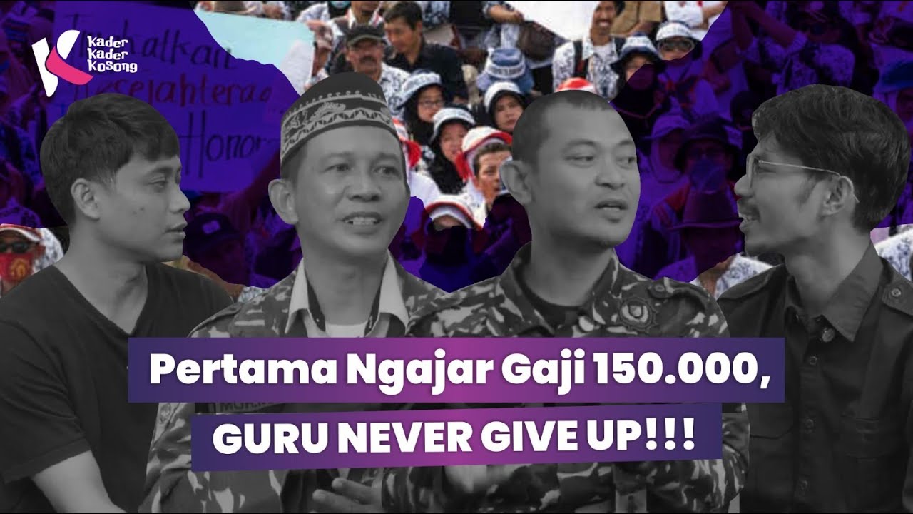 GURU BELUM SEJAHTERA, PEMERINTAH MUSTI BUKA MATA