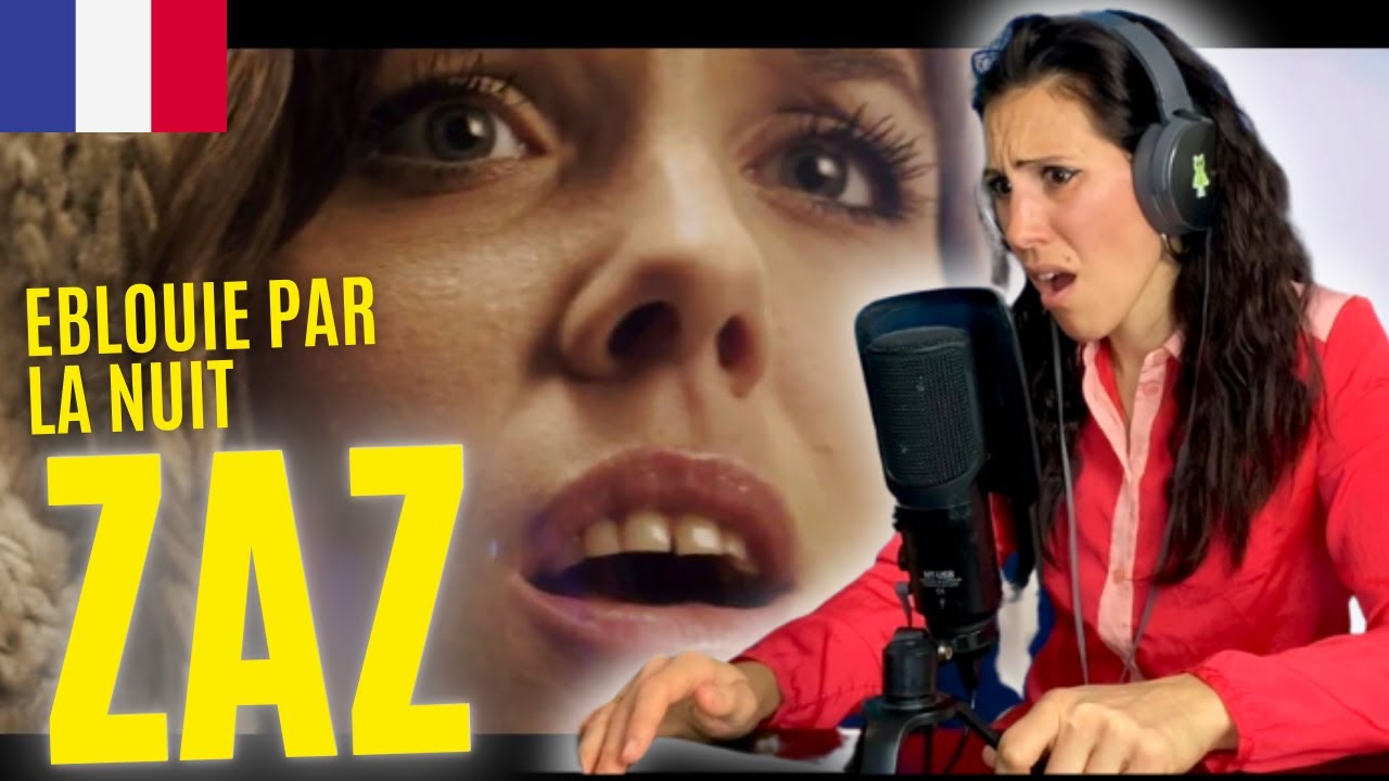 FIRST TIME HEARING ZAZ - Eblouie Par La Nuit REACTION #zaz #france #reaction #réaction #firsttime