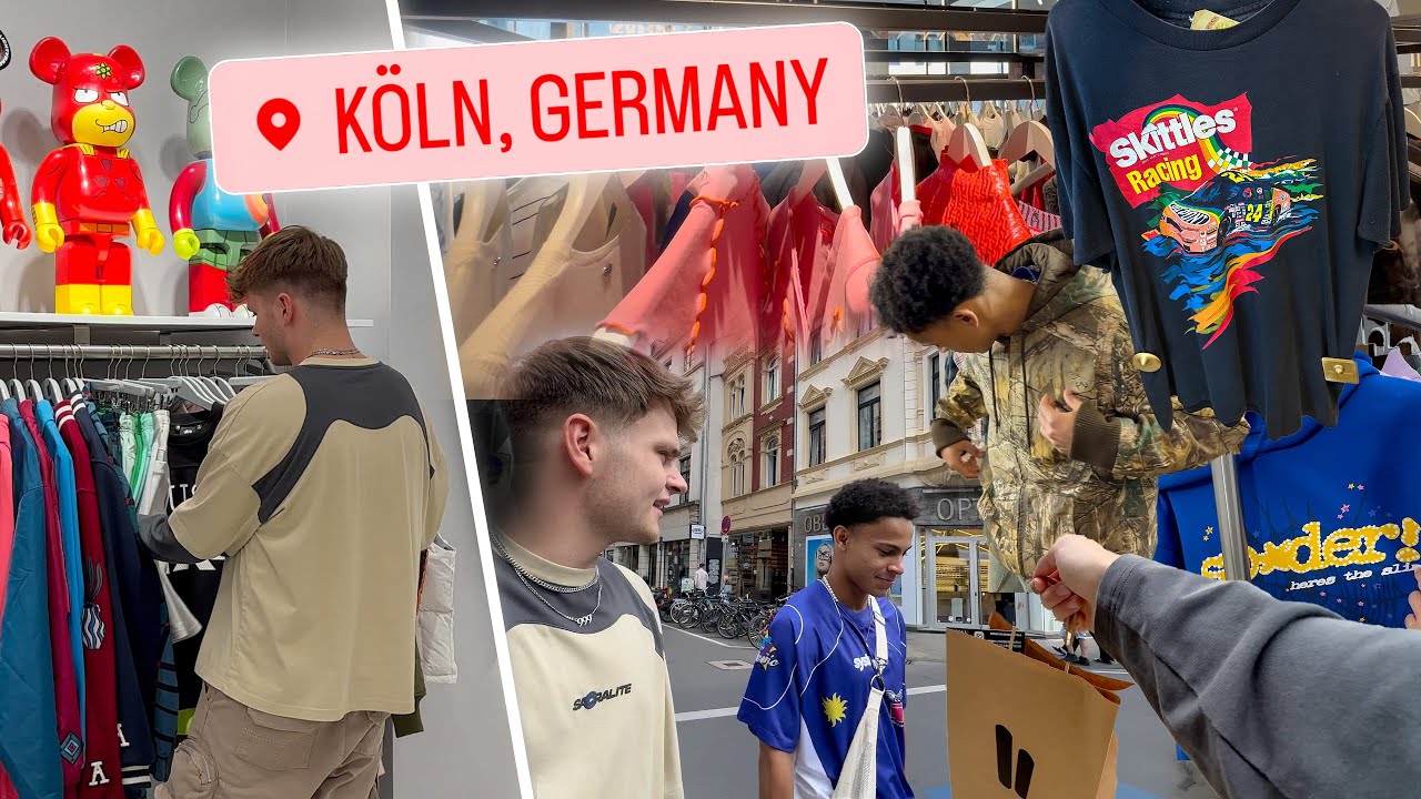 CRAZY PICK UP?🤩 KÖLN SHOPPING VLOG MIT JOSHI🛍️ | Jan