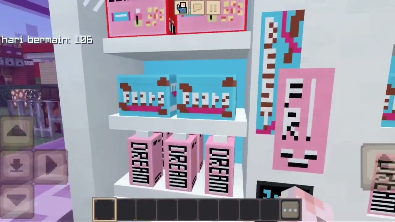 Ini nyobain minecraft texture atau kembali ke zaman 1995⁉️😱 DRAMA CRAFTING AND BUILDING🤍😾