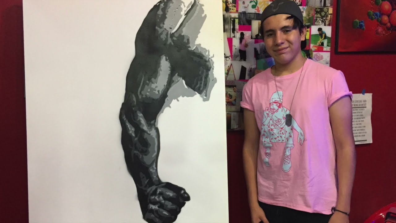 ALEX RODRIGUEZ MORCOS /BRAZO STENCIL/ GRAFFITI ART CLASS