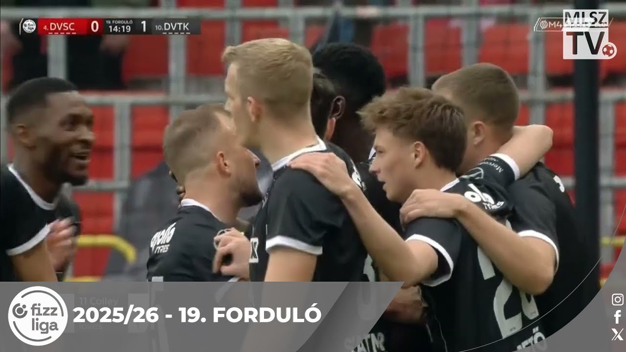 Colley Lamin gólja a DVSC – DVTK mérkőzésen
