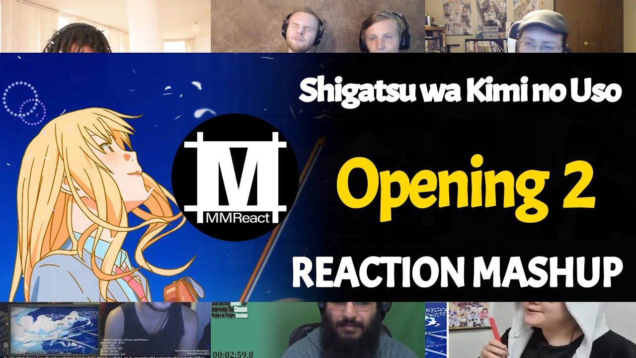 Shigatsu wa Kimi no Uso Opening 2 | Reaction Mashup
