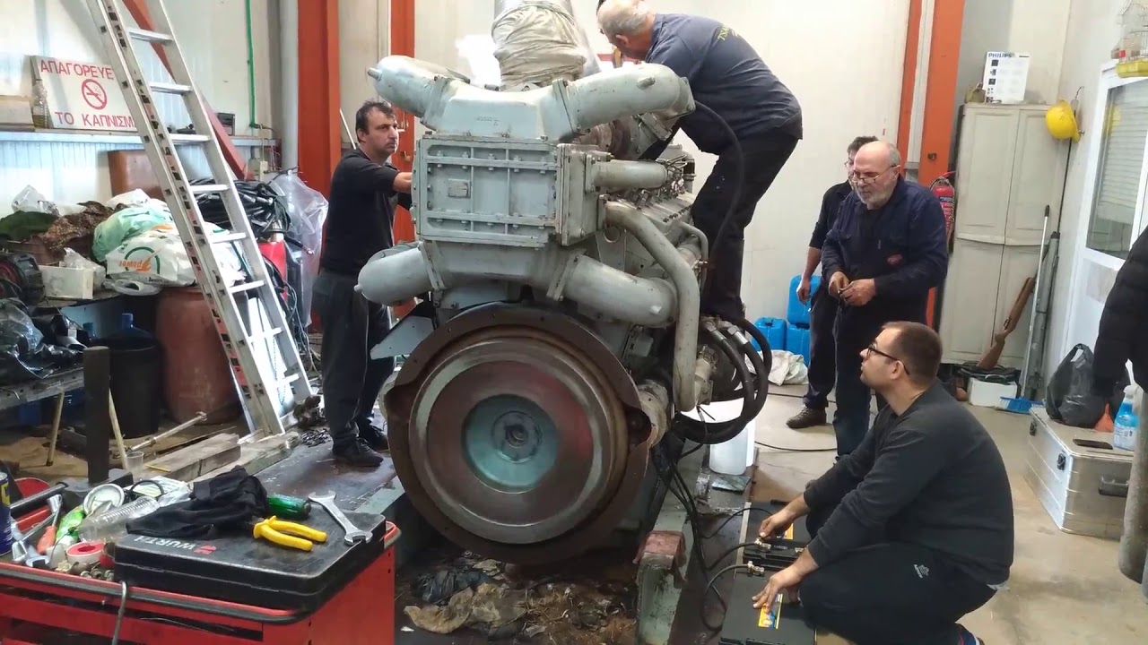BIG DIESEL ENGINE POYAUD SSCM France