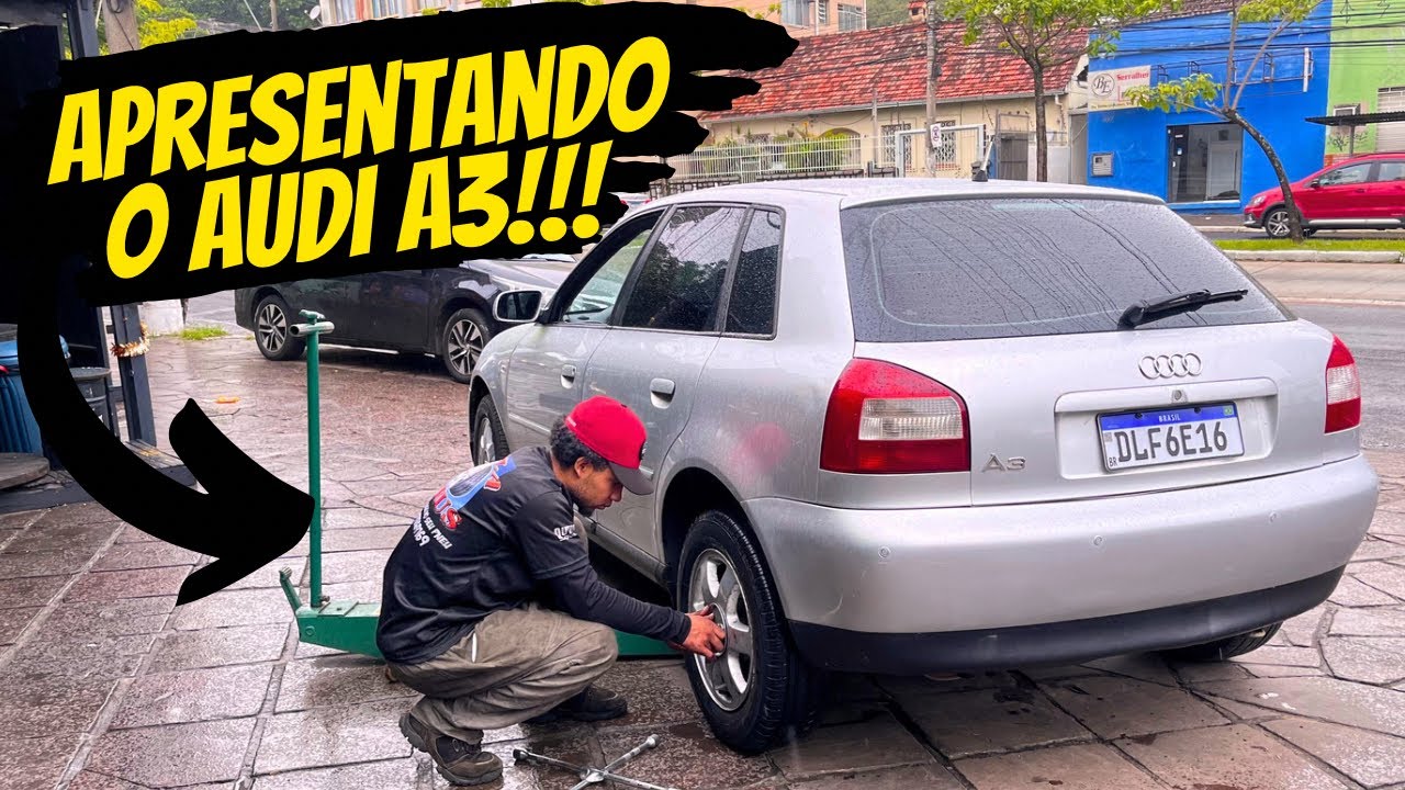 ESSA VERSÃO DO AUDI A3 ME SURPREENDEU + APRESENTANDO O AUDI A3 1.6 8v EA111