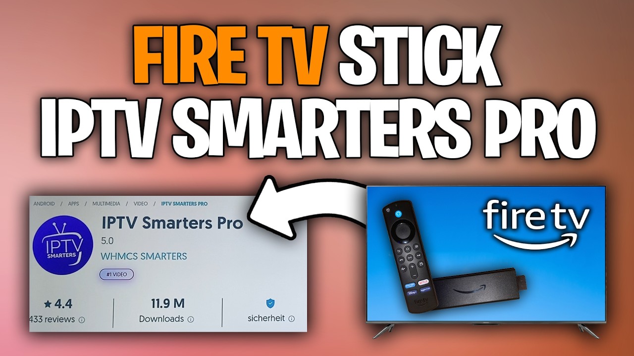 Fire TV Stick IPTV Smarters Pro installieren - Anleitung