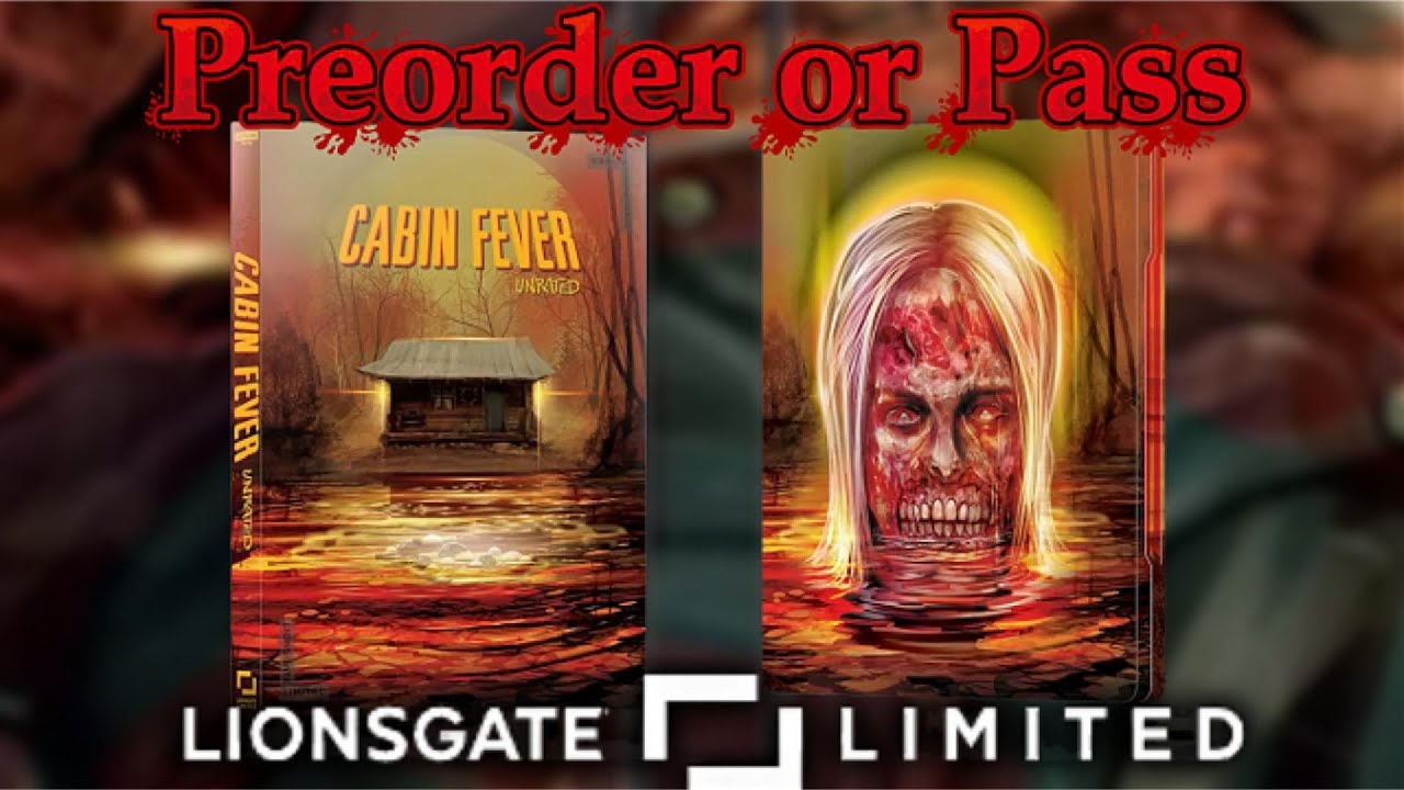 Horror Steelbook News: Cabin Fever (2002) | 4K | Lionsgate Limited