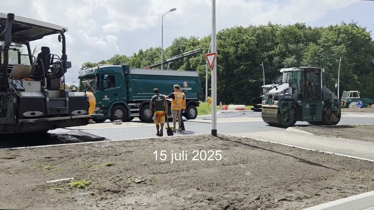 Aanleg rotonde Marknesserweg tussen 6 juni 2024 en 18 juli 2025