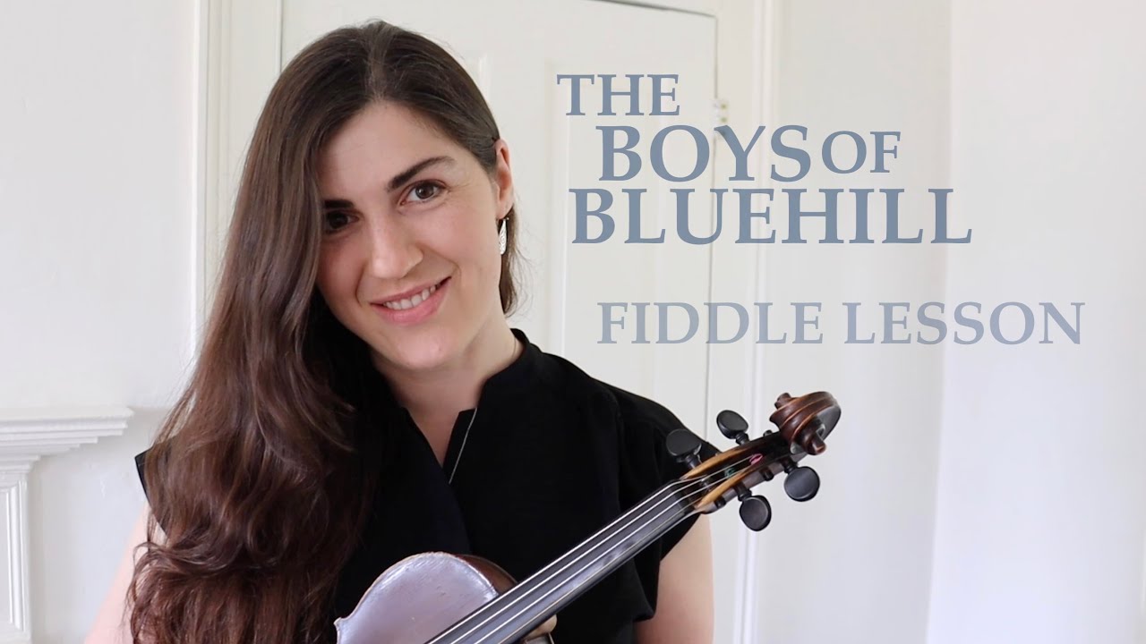 How to play THE BOYS OF BLUEHILL ⛰️ Fiddle lesson