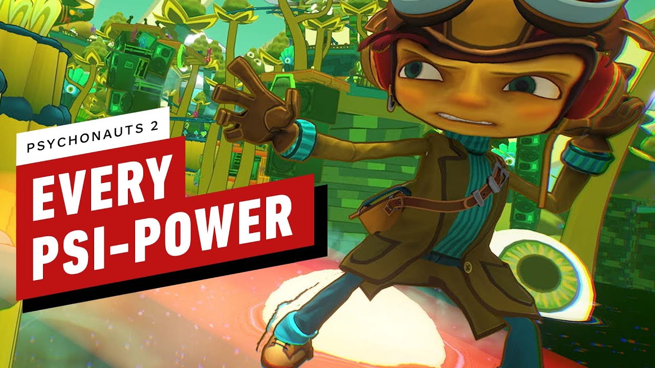 Every PSI-Power In Psychonauts 2