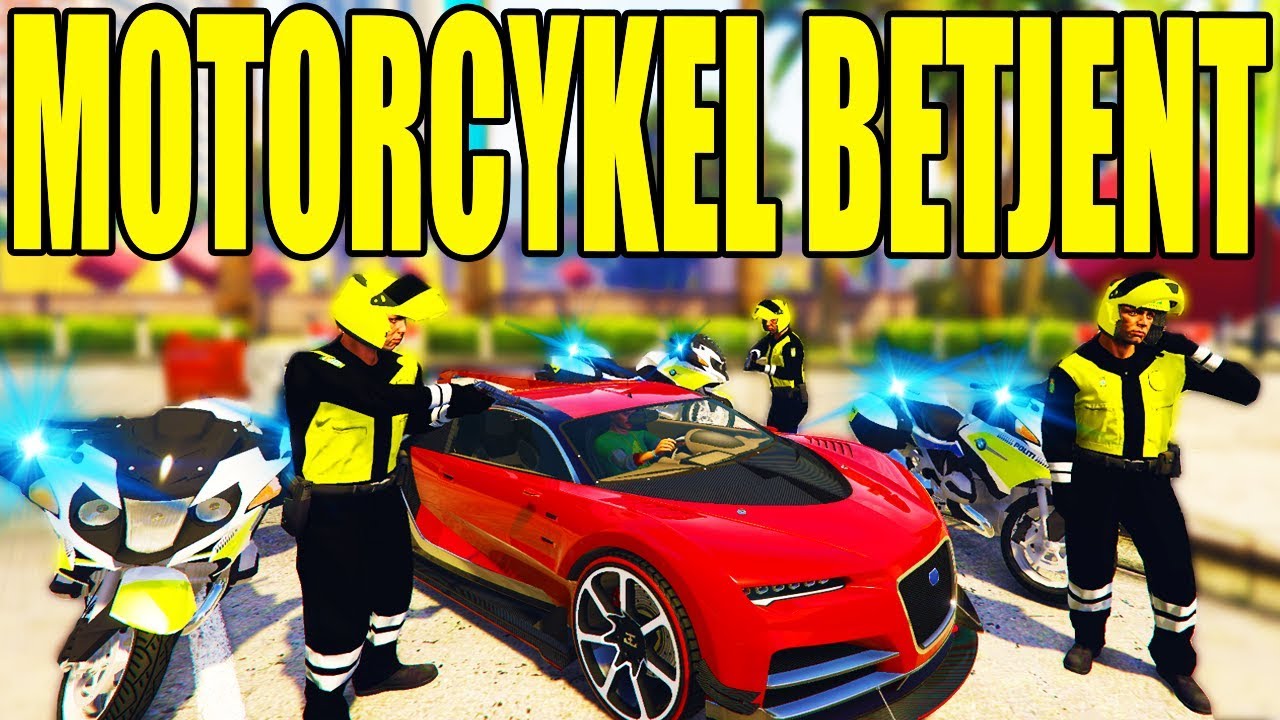 MOTORCYKEL BETJENT - STOPPER SUPERBIL - GTA 5 DANSK - LSPD:FR DANSK POLITI [#107]