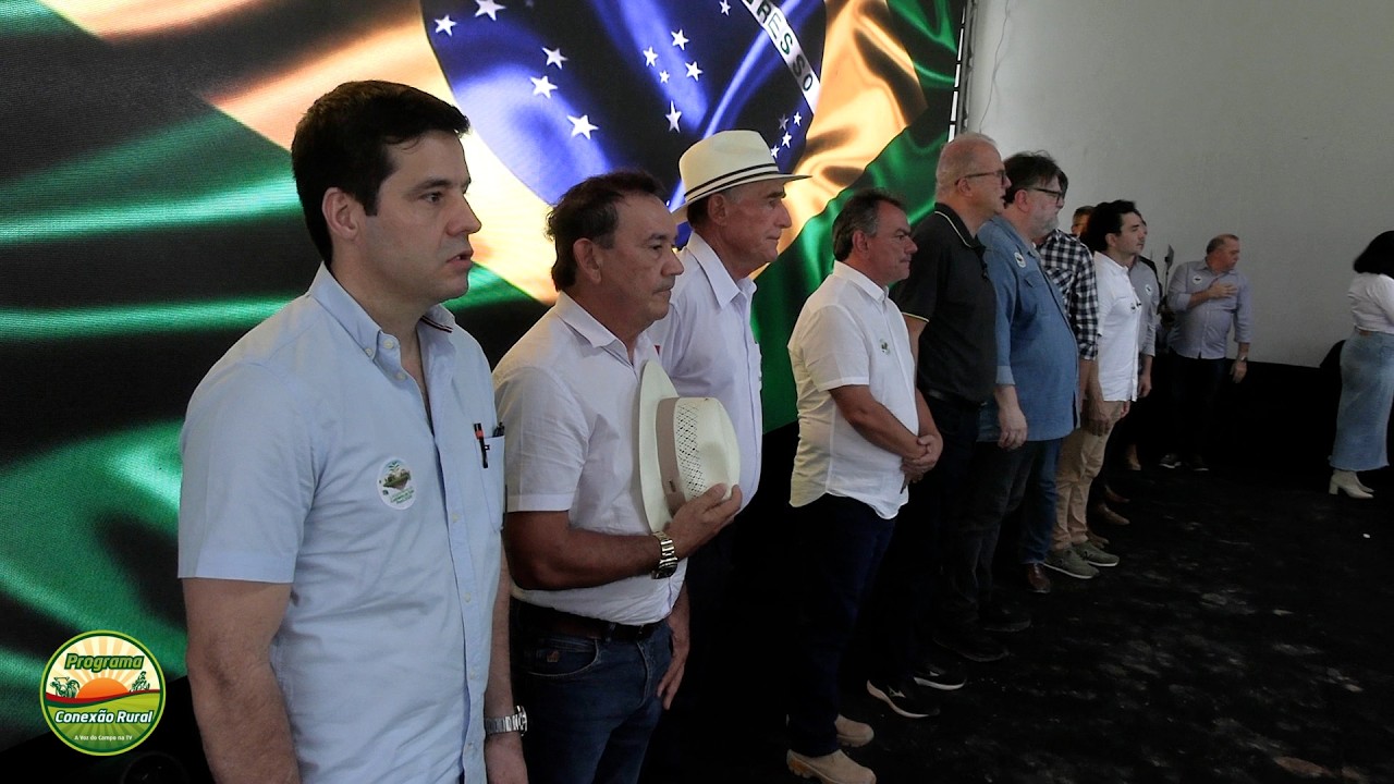 Autoridades e produtores rurais comentam sobre o lançamento da colheita de soja no estado do Pará