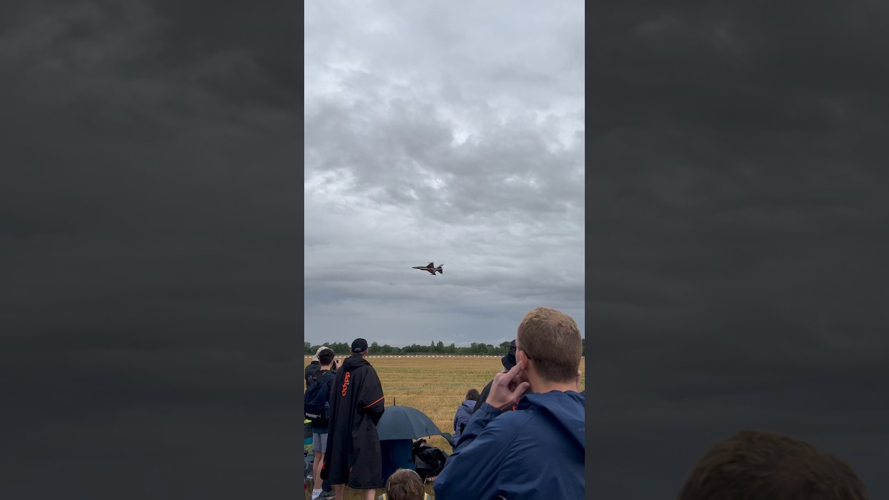 RDAF F-16 Takeoff | Last Saturday Display at RIAT 2025