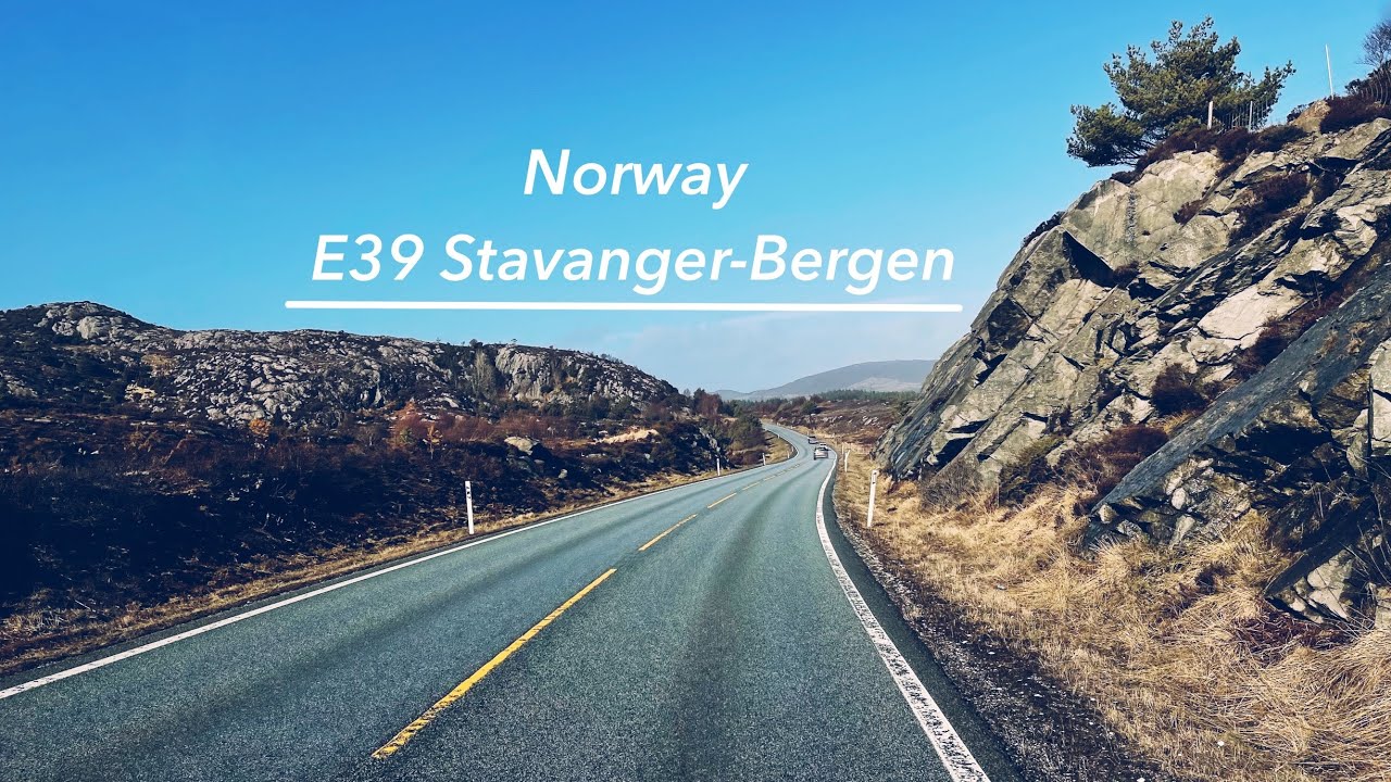 Scenic Drive on Norway's E39: Stavanger to Bergen