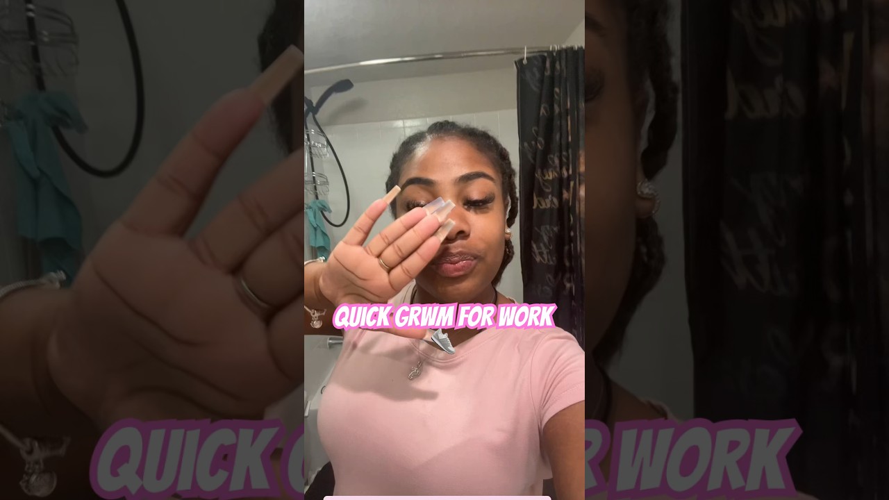 good morning yall ☀️#work #entertainment #grwm #footlocker #viral #grwmforwork
