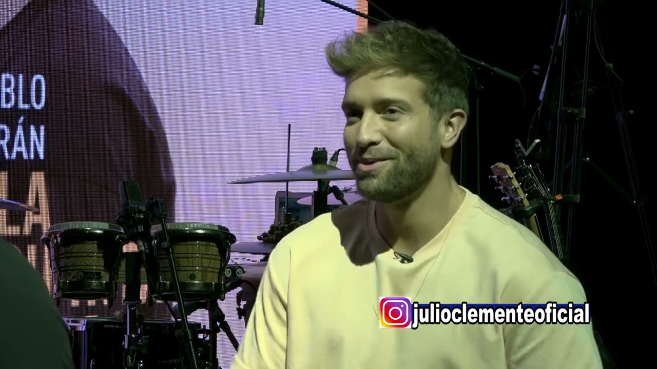 Entrevista: Pablo Alborán Sin vergüenza, nos cuenta donde fue su primera vez...