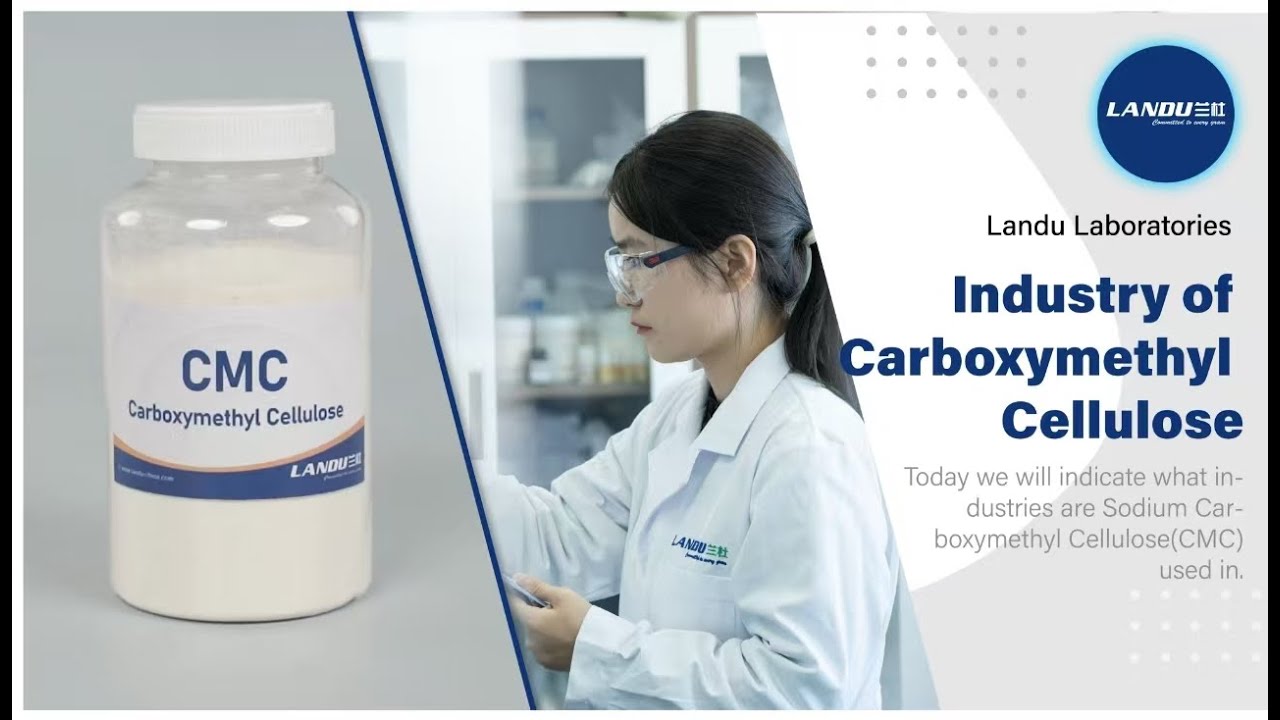 What industries are Sodium Carboxymethyl Cellulose (CMC) used in?