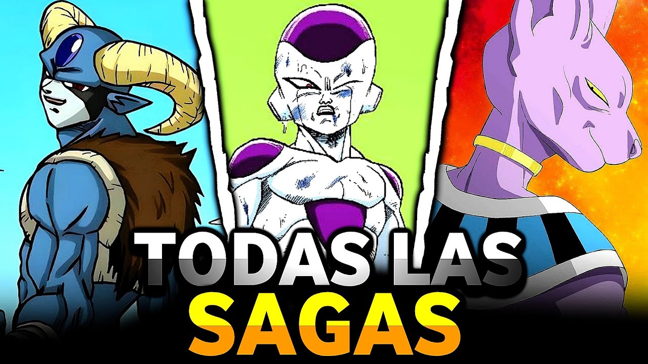Todas Las Sagas de Dragon Ball de la HISTORIA de PEOR a MEJOR