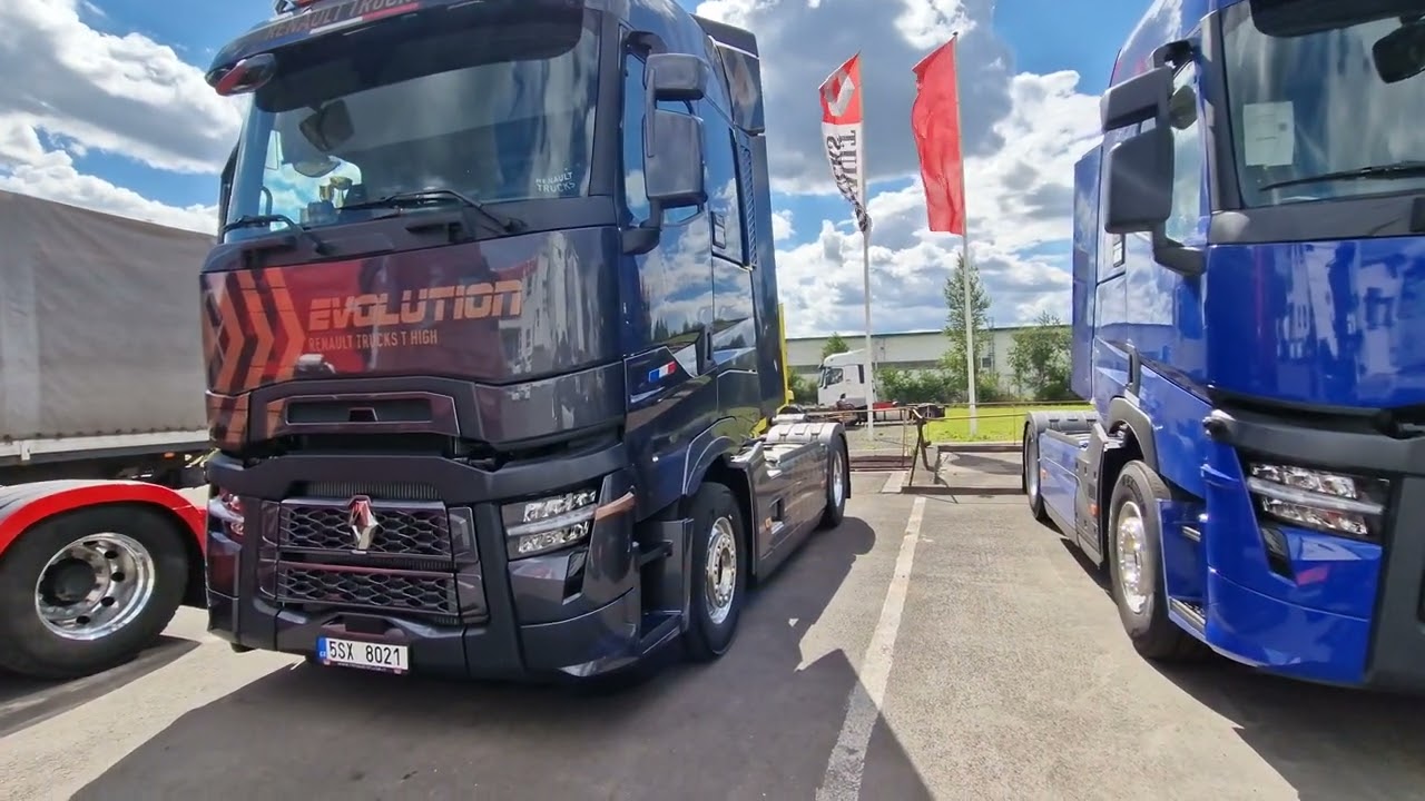 Jedyne takie Renault T EVO! Zobaczcie te kolory! Zobaczcie jak ładnie może wyglądać ciągnik siodłowy