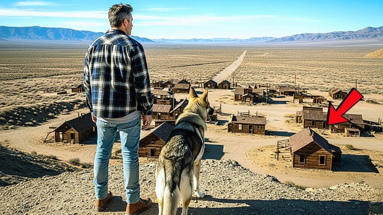 Un veterano solitario y su perro compraron un pueblo fantasma por 50 dólares y encontraron a su...