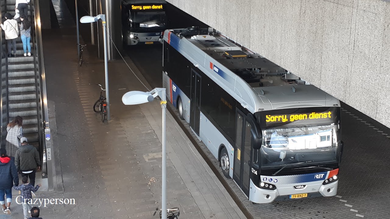 Bus Keizerswaard - Zuidplein Rotterdam + Bussen en RET Metro's