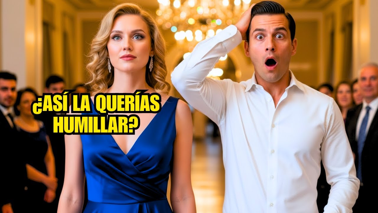El millonario quiso humillarla… pero apareció como nadie lo esperaba