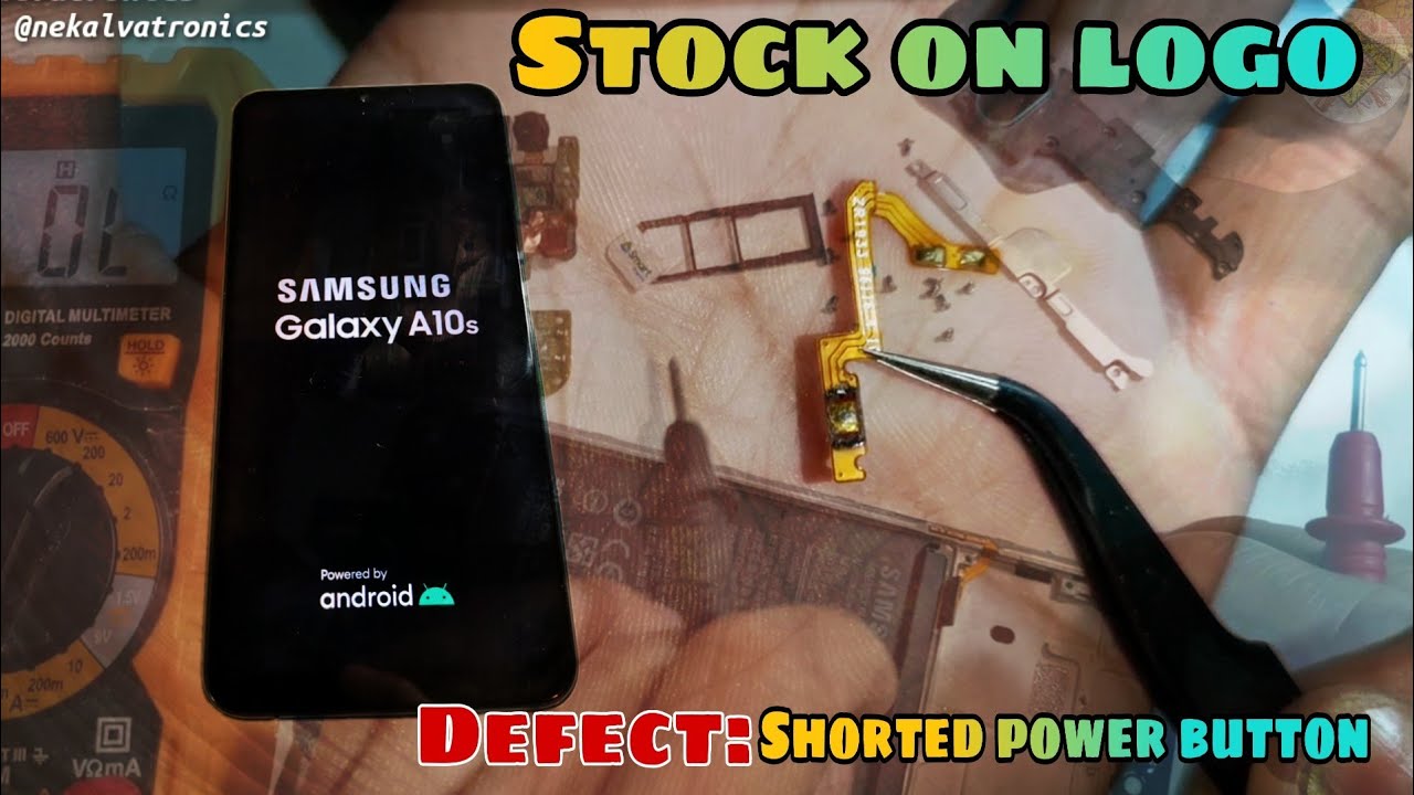 Samsung A10s Stock on Logo only Paano Ayusin without Hard reset