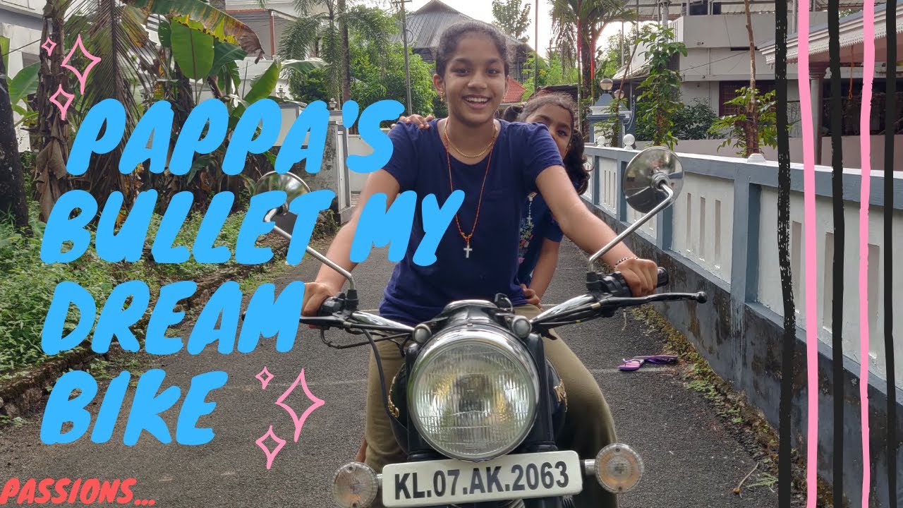 Madly in love with our Royal Enfield Bullet. As every girl, I also want to ride it one day...