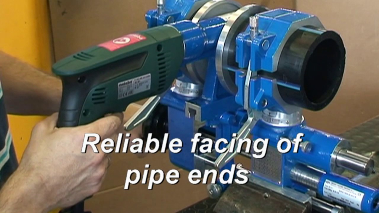 MC 110: portable butt fusion machine - GF Piping Systems