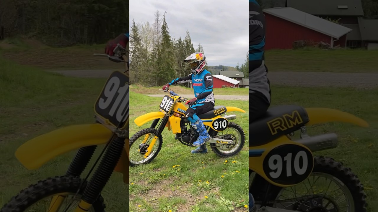 Clean 1981 RM125 Walk-Around!