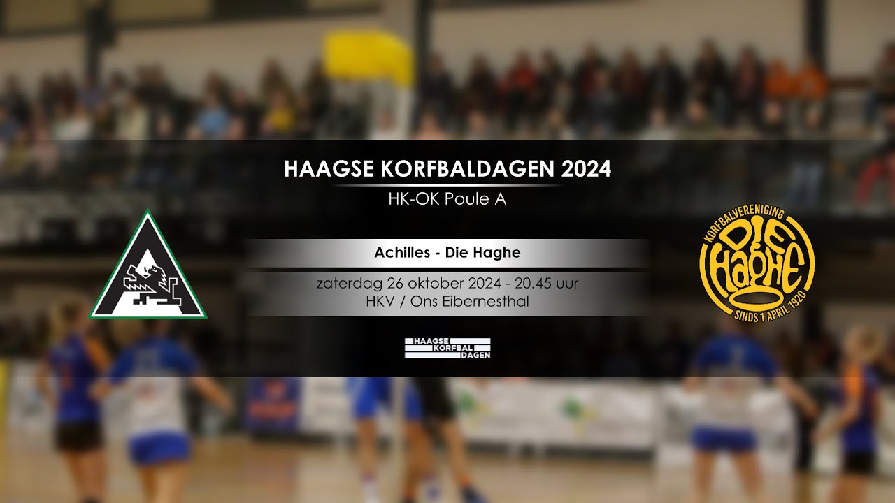 Haagse Korfbaldagen: Achilles - Die Haghe