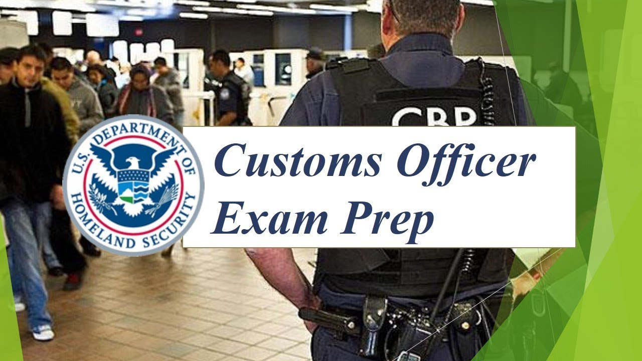 Customs Officer Exam Prep (40 Questions with Fully Explained Answers)