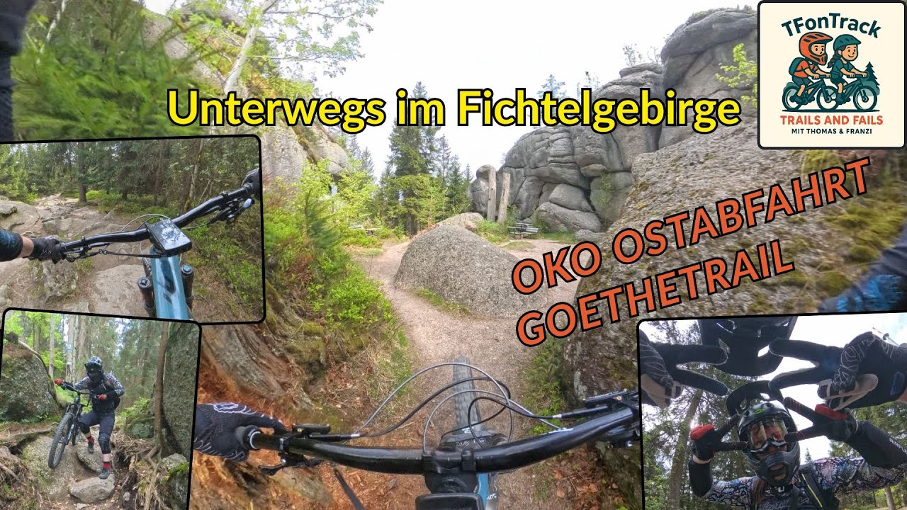 Trails rund um den Ochsenkopf | Ostabfahrt und Goethetrail (Fichtelgebirge)