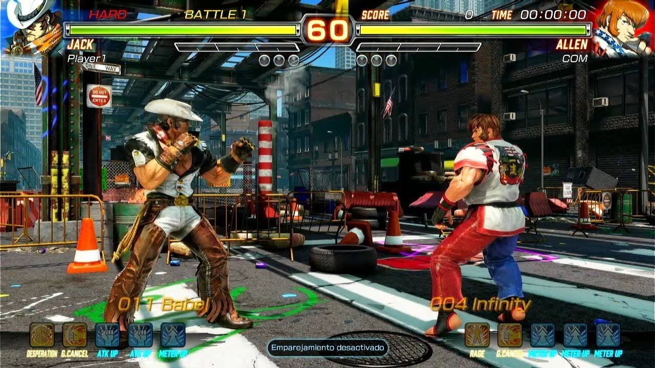 JACK VS ALLEN - FIGHTING EX LAYER