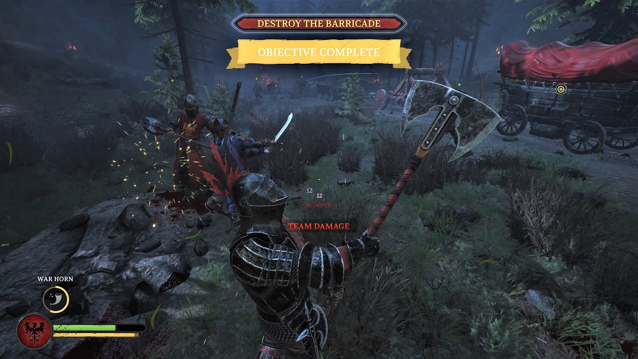Chivalry 2 - Team Objective Knight Gameplay - 4K No Commentary [35]