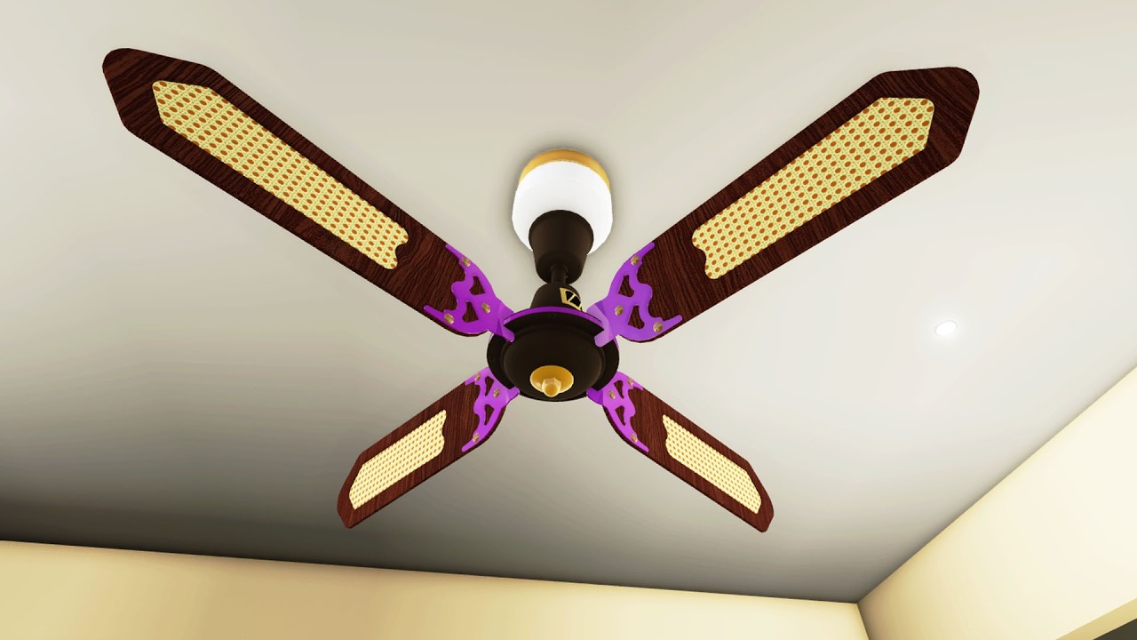 Wobbly Vintage Ceiling Fan Roblox, Cool and Elegant Design, Rare, only Available in this House!