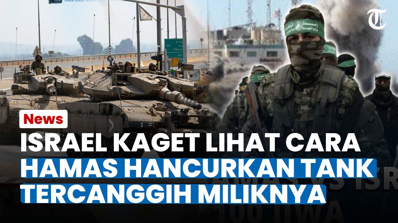 ISRAEL KAGET! Lihat Cara Cerdas Hamas Hancurkan Tank Tercanggih Miliknya Ada di Selebaran Kertas