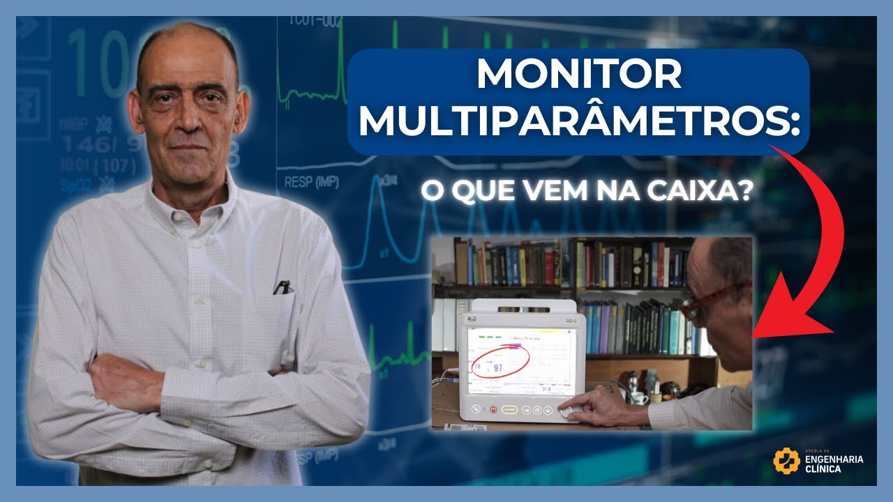 Como é Feito o Recebimento de Equipamentos Médicos? - UNBOXING Monitor Multiparâmetros RD12M