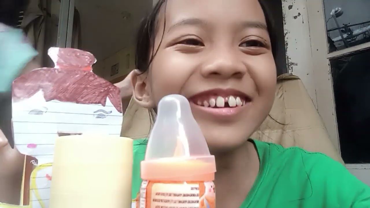 Part 4 ngasih makan celina  #lucu #baby doll