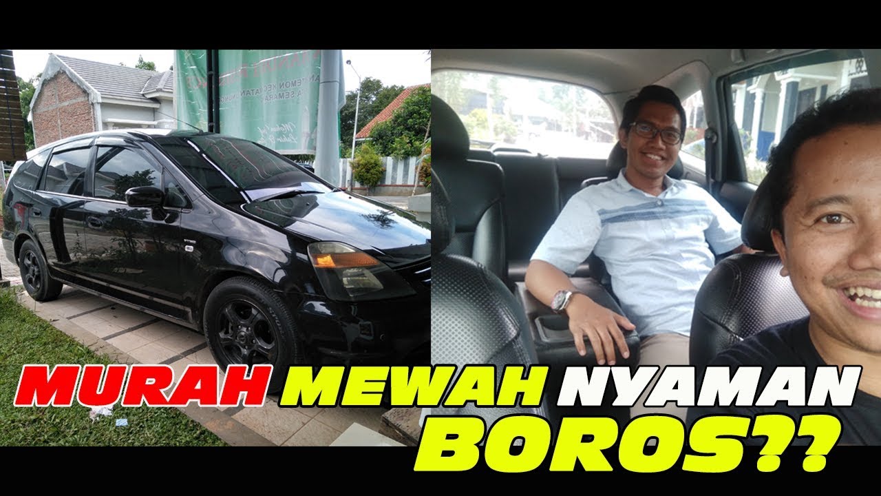 Review & Test Drive Honda Stream 2002 1.7 AT
