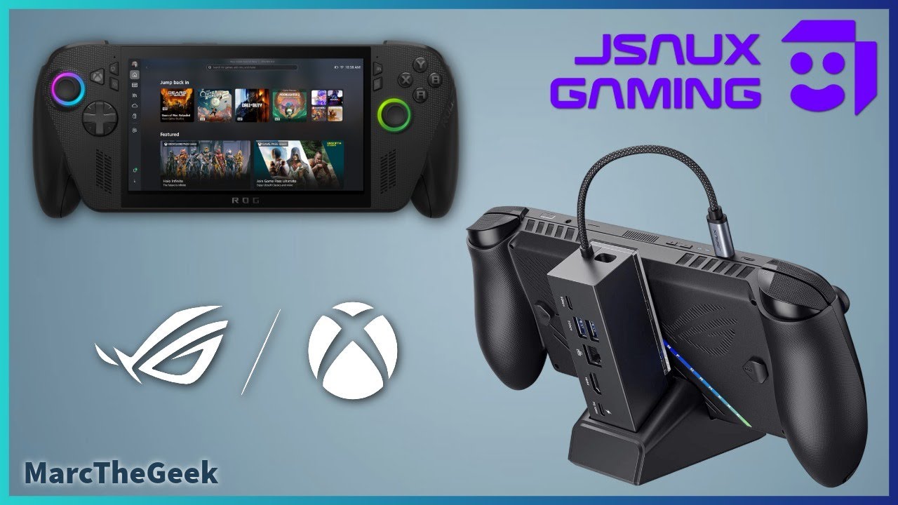 Док-станция ROG XBOX Ally JSAUX: практическое руководство
