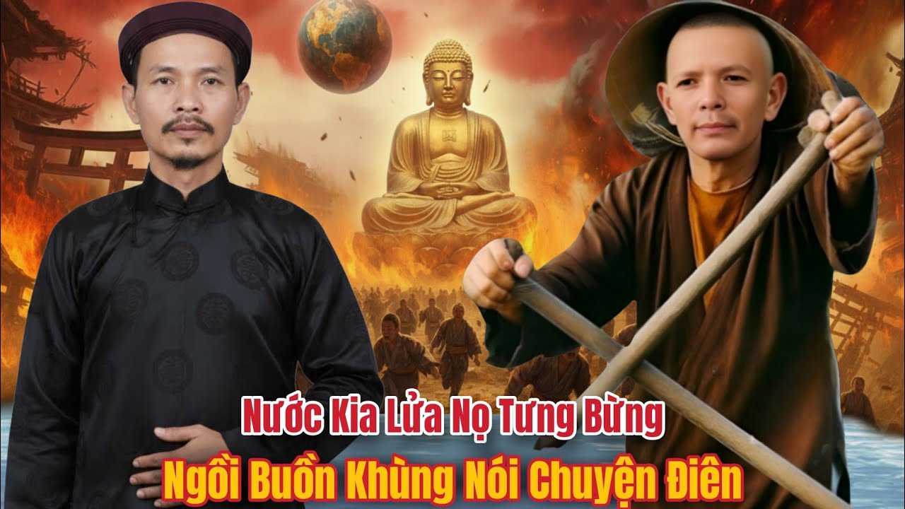 Ngồi buồn Khùng nói chuyện Điên - Nước kia lửa nọ tưng bừng