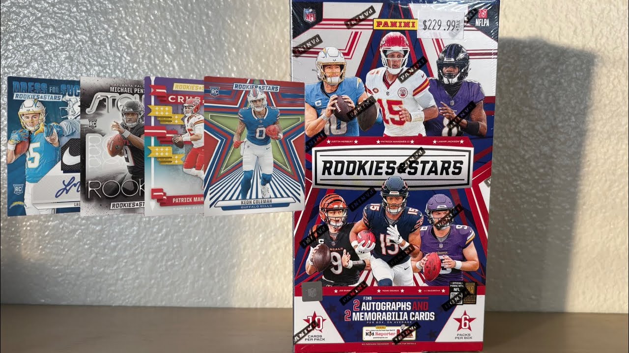 HOLY QB BOX! 2024 Rookies and stars Football hobby box review