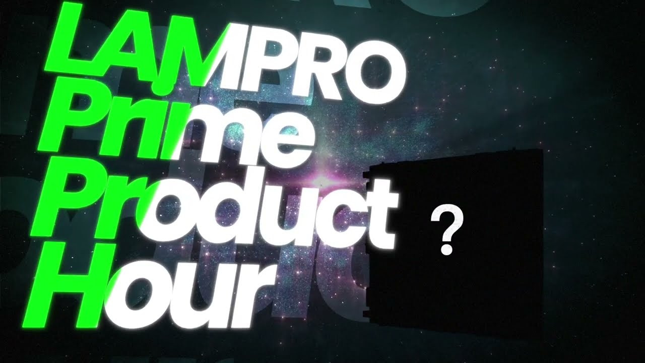【LAMPRO Prime Product Hour】LDAII Series, Priority for Indoor Commercial Display
